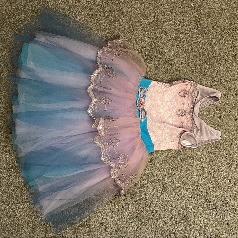 Pink and Blue Kids Costume Dress